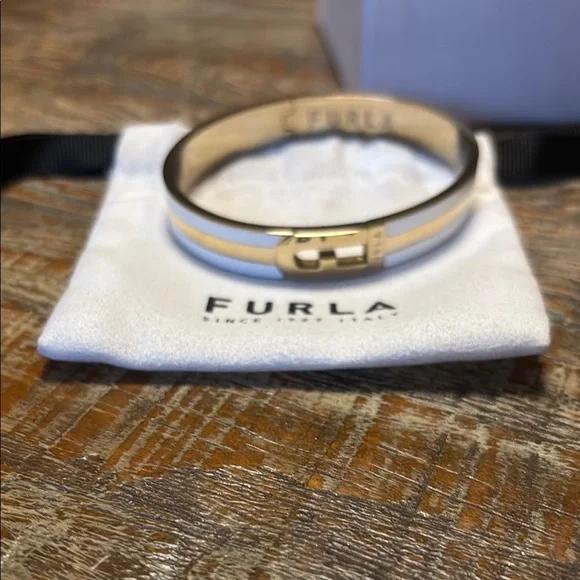 Furla | Accessories | Furla Gold And White Belt Accessory  display picture 3
